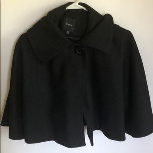 Black swing coat